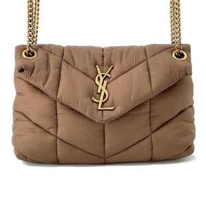 Saint Laurent Paris Chain Shoulder Bag Loulou Puffer